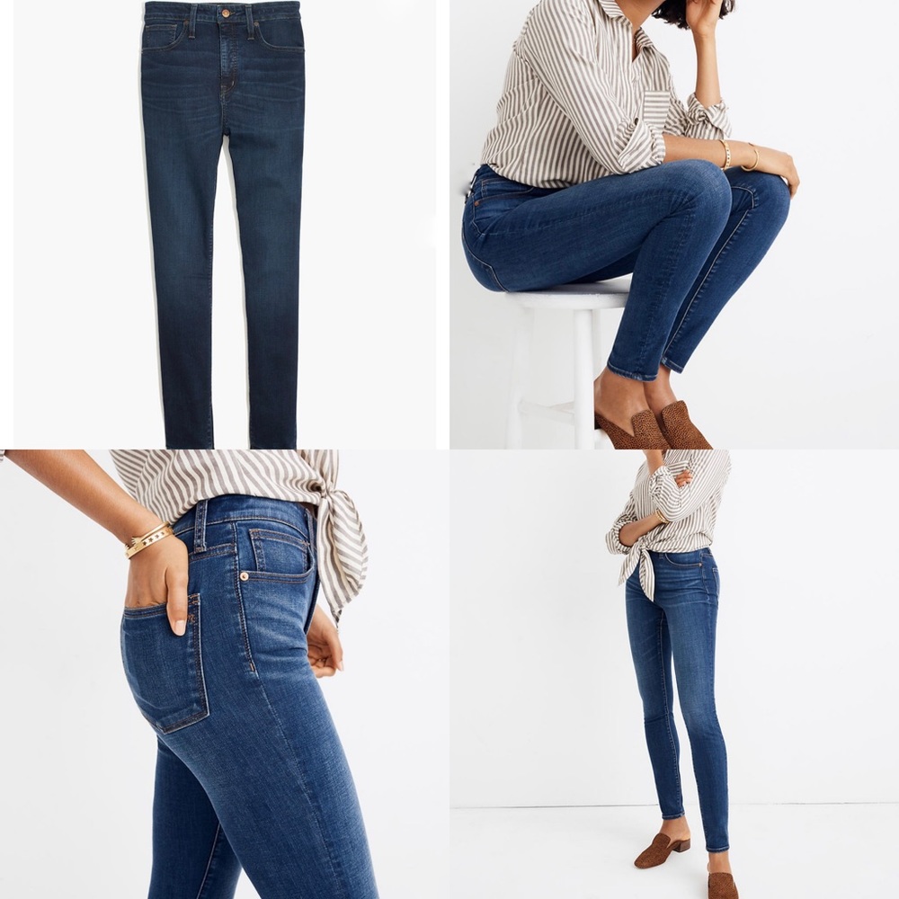 Madewell Curvy High-Rise Skinny Jeans Size…